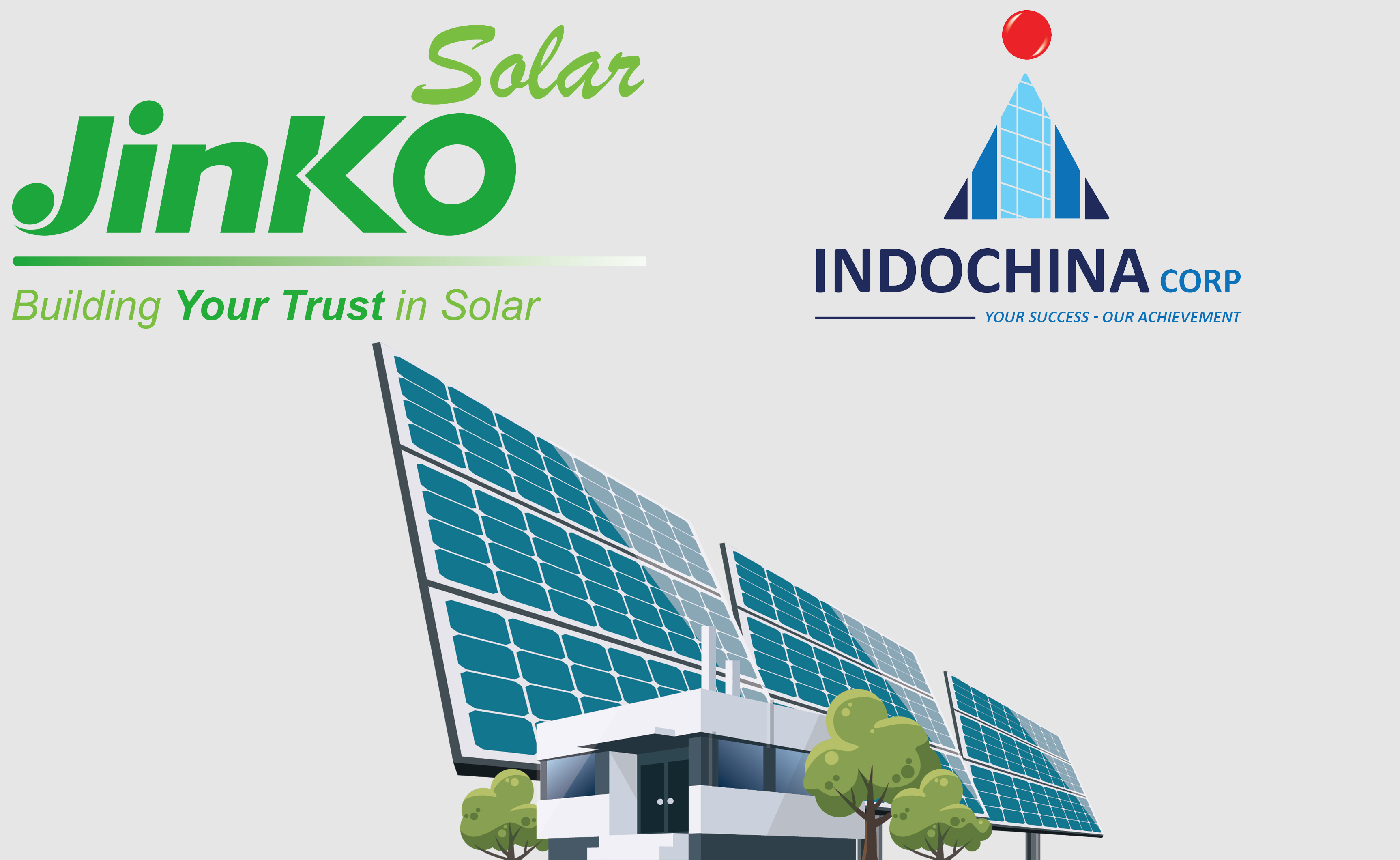 Jinko Solar and IndochinaCorp: Towards cooperation in solar energy development